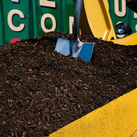 Triple Ground Hardwood Mulch in St. Louis